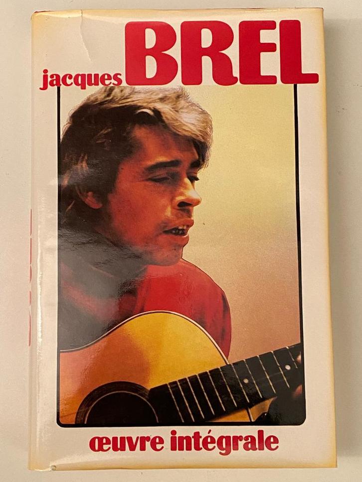 Jacques Brel Œuvre intégrale., Livres, Musique, Comme neuf, Enlèvement ou Envoi