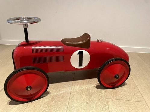 retro roller loopauto rood, Kinderen en Baby's, Speelgoed | Buiten | Voertuigen en Loopfietsen, Zo goed als nieuw, Loopvoertuig