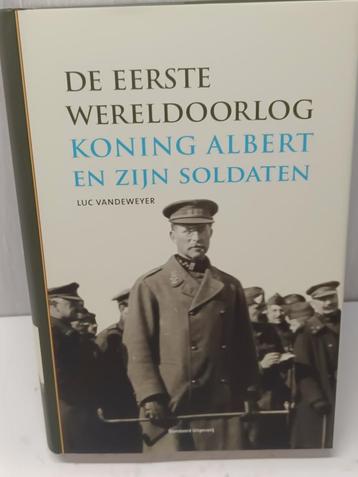 De  eerste wereldoorlog koning albert en zijn soldaten vande beschikbaar voor biedingen