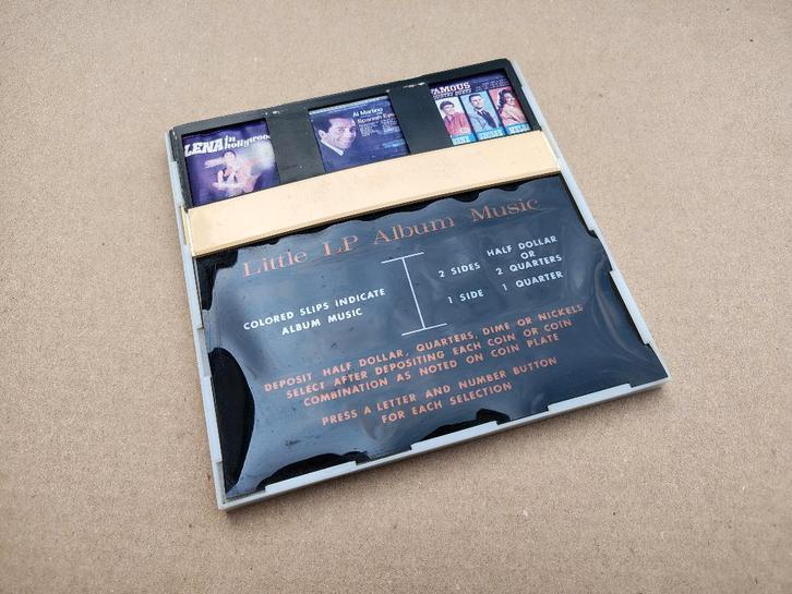 Single Cover Wurlitzer 3000/ 3010 (1966) jukebox, Verzamelen, Automaten | Jukeboxen, Wurlitzer, Verzenden