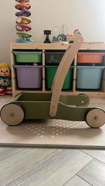 Loopwagentje Bandits and Angels hout, Kinderen en Baby's, Ophalen, Zo goed als nieuw, Loopvoertuig