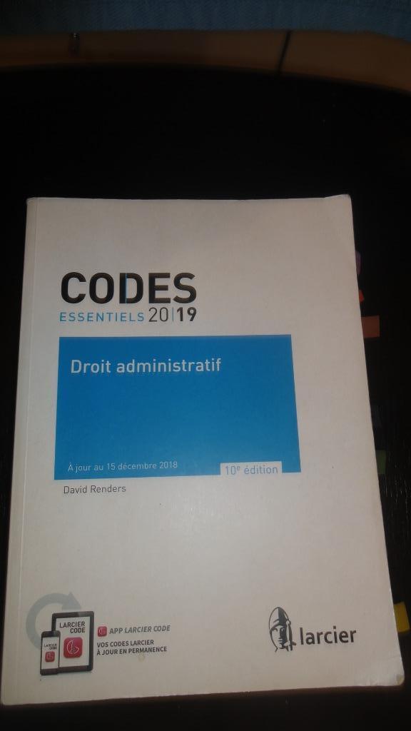 Code de Droit administratif, Livres, Livres Autre, Enlèvement