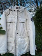 Warme winterjas Napapijri, XXL, Kleding | Heren, Jassen | Winter, Ophalen, Zo goed als nieuw, Wit