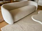 Teddy-boucklè 3pers sofa crème wit - 2 maanden oud!, Huis en Inrichting, Ophalen, Zo goed als nieuw