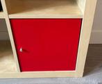 Ikea kallax inzet met deur rood, Ophalen, Gebruikt