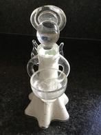 Theelichthouder, Engel met kaarsenhouder in glas, Diversen, Kerst, Ophalen of Verzenden