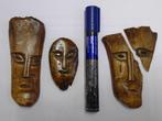 masque amulette statue tete  os sculpté afrique RDC Congo, Enlèvement ou Envoi