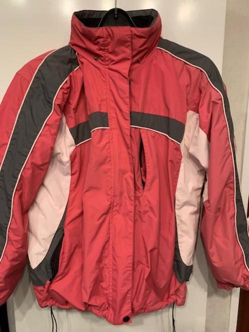 roze skijas met grijze en witte accenten maat 176, Sport en Fitness, Skiën en Langlaufen, Zo goed als nieuw, Kleding, Ophalen of Verzenden