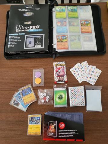  Pokémon TCG Bundle – Scarlet & Violet 151 + Accessoires beschikbaar voor biedingen