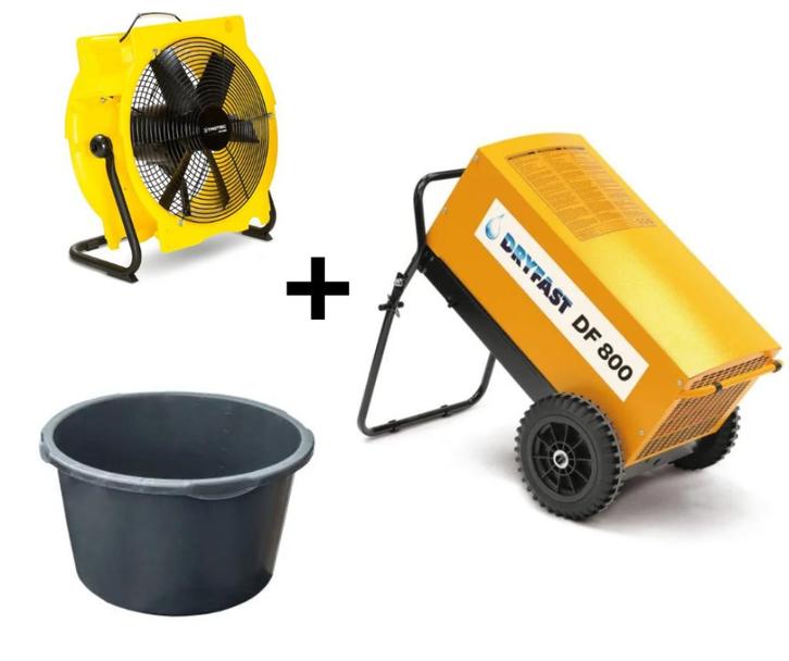Bouwdroger, Doe-het-zelf en Bouw, Ventilatie en Afzuiging, Ventilator, Ophalen of Verzenden
