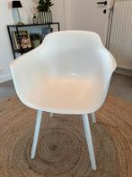 Witte kuipstoelen voor binnen en buiten (4st), Synthétique, Enlèvement, Utilisé, Blanc