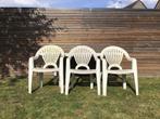Tuinstoelen, Ophalen, Gebruikt, Kunststof, Stapelbaar