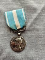 Medaille Frankrijk coloniale zilver, Verzamelen, Ophalen of Verzenden