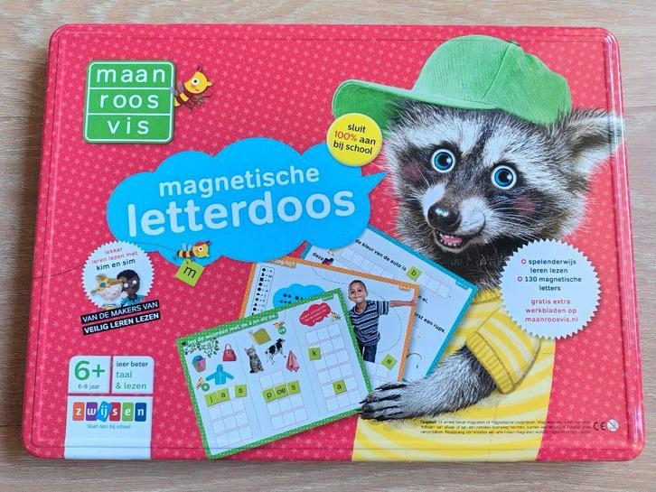 Magnetische letterdoos - Zwijsen - als nieuw!, Kinderen en Baby's, Speelgoed | Educatief en Creatief, Zo goed als nieuw, Taal en Lezen