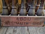 Leeggoed bak Westmalle 1969, Verzamelen, Overige merken, Flesje(s), Zo goed als nieuw, Ophalen