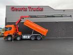 Scania R650 V8 NGS XT 8X4 + KIPPER + FASSI F275A.2.25 KRAAN/, Auto's, Automaat, Achterwielaandrijving, Euro 6, Te koop