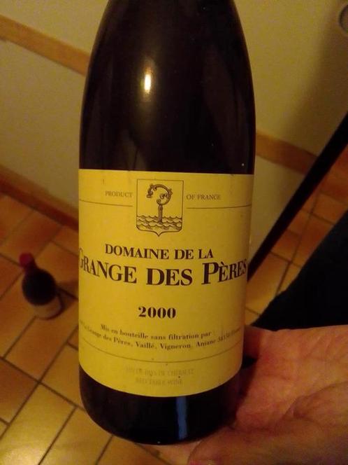 vin rouge Grange des Pères 2000 Hérault Languedoc Roussillon, Collections, Vins, Neuf, Vin rouge, France, Pleine, Enlèvement