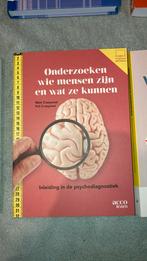 Onderzoeken wie mensen zijn en wat ze kunnen, Boeken, Psychologie, Nieuw, Ophalen of Verzenden, Miet Craeynest; Pol Craeynest