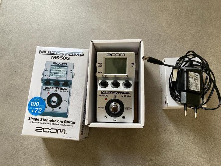Zoom MS-50g Multistomp, Muziek en Instrumenten, Effecten, Zo goed als nieuw, Multi-effect, Ophalen