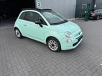Fiat 500C 1.2 Pop Star 100.000km, Auto's, Automaat, Blauw, Bedrijf, Blauw