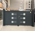 Design Aluminium poort nieuw, Tuin en Terras, Ophalen, Nieuw, Aluminium, Draaipoort