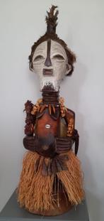 Statue en bois Songye Janiforme, Enlèvement