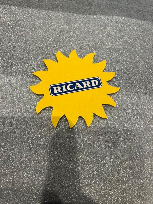Sous verre Ricard, Collections, Marques & Objets publicitaires, Neuf