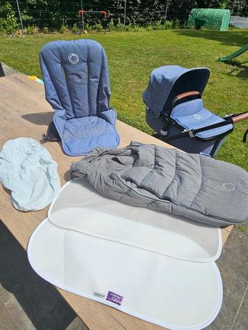 Bugaboo Fox 3, Poussette combi, Bugaboo, Utilisé, Tige de poussée réglable
