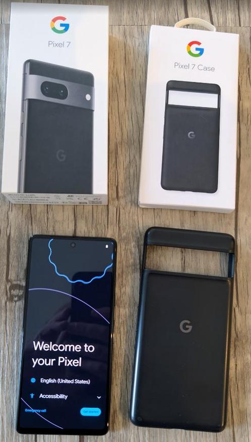 Google Pixel 7 - 256GB - Zwart, Télécoms, Téléphonie mobile | Marques Autre, Utilisé, Sans abonnement, Sans simlock, Classique ou Candybar