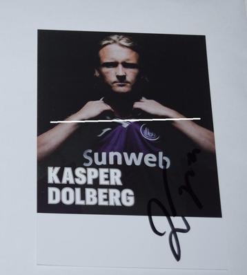 RSC Anderlecht / Gehandtekende foto / Kasper Dolberg beschikbaar voor biedingen