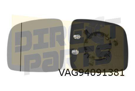 Volkswagen Caddy (9/03-12/20) (2K) Volkswagen Transporter T5, Auto-onderdelen, Spiegels, Volkswagen, Nieuw, Ophalen of Verzenden