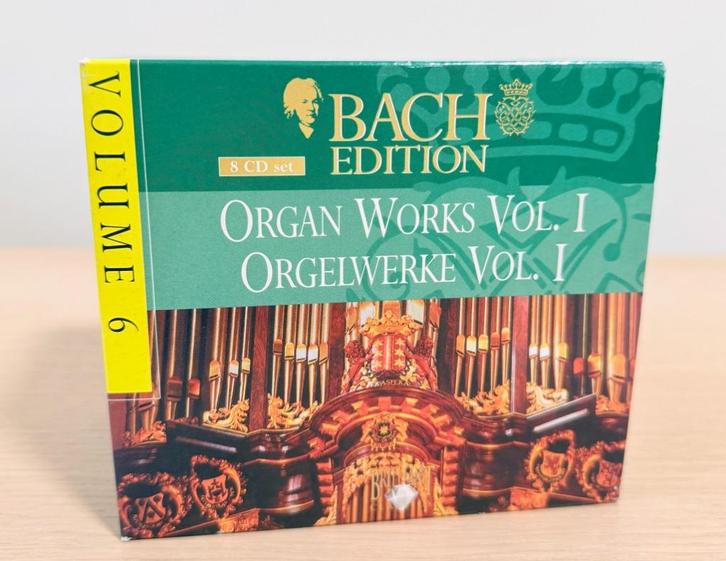 CD / Bach Edition / Organ Works Vol. I / Box Set met 8 cd's, Cd's en Dvd's, Cd's | Instrumentaal, Zo goed als nieuw, Boxset, Ophalen of Verzenden