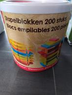Blokkendoos stapelblokken, Ophalen, Zo goed als nieuw