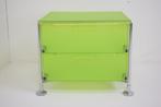 Kartell Mobil Fluo Groen Container Ladekast Opbergkast, Huis en Inrichting, Kasten | Ladekasten, 1 of 2 laden, Ophalen, Gebruikt