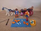 Playmobil picknick paarden koets city boerderij manege, Complete set, Gebruikt, Ophalen of Verzenden
