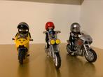 Playmobil pakket motorrijders 5116 + 5117 + 5526, Kinderen en Baby's, Speelgoed | Playmobil, Ophalen, Zo goed als nieuw
