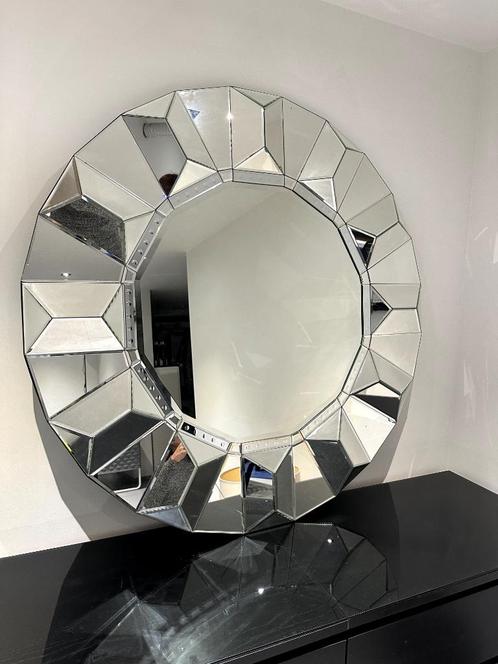 Sia miroir rond diamètre 1m20, Maison & Meubles, Accessoires pour la Maison | Miroirs, Utilisé, 100 à 125 cm, 100 à 150 cm, Rond