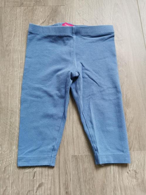 Blauwe legging Hema - maat 68, Kinderen en Baby's, Babykleding | Maat 68, Zo goed als nieuw, Meisje, Broekje, Ophalen of Verzenden
