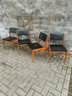 Vintage set van 4 stoelen Peter de Bruyne voor V-vorm, Ophalen