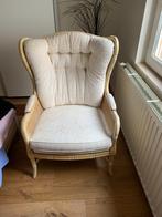 fauteuil beige 1persoons, Maison & Meubles, Fauteuils, Tissus, Enlèvement, Utilisé, Klassiek