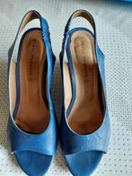 Blauwe open damesschoen met sleehak. Maat 41, Kleding | Dames, Blauw, Zo goed als nieuw, Sandalen of Muiltjes, Ciao ! Ragazzi
