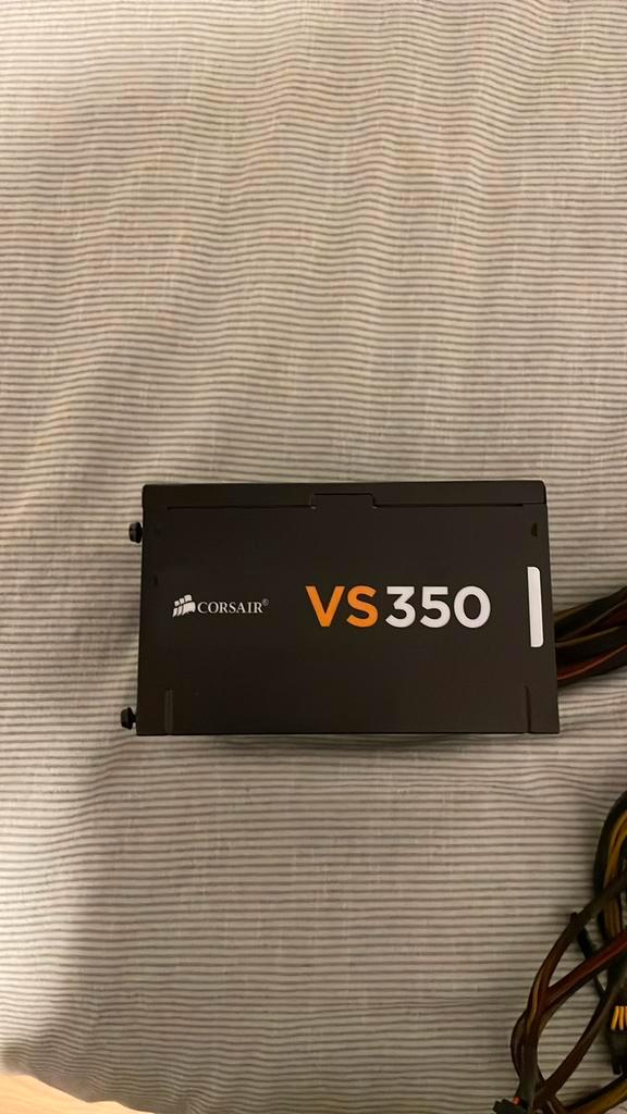Bloc d'alimentation Corsair 350 W, Informatique & Logiciels, Alimentations internes, Comme neuf, Enlèvement