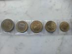 zeldzaam MONACO 2002 Euromuntenset (2€ 1€ 50c 20c 10c) FDC/U, Postzegels en Munten, Munten | Europa | Euromunten, Ophalen of Verzenden