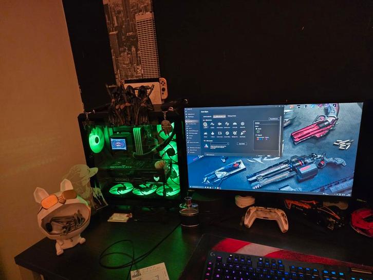 Ordinateur asus  avec souris clavier et écran, Computers en Software, Videokaarten, Ophalen