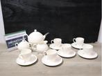 15-Delig Wit Porseleinen Koffie Servies van Wedgwood, Huis en Inrichting, Keuken | Servies, Niet ingevuld, Niet ingevuld, Niet ingevuld
