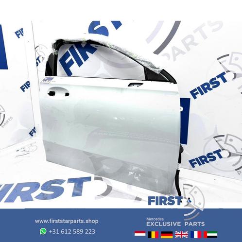 W177 DEUR RECHTS COMPLEET PORTIER ZWART WIT GRIJS RECHTSVOOR, Auto-onderdelen, Carrosserie, Deur, Mercedes-Benz, Voor, Rechts