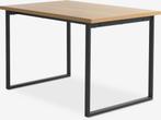 Eettafel, Ophalen, 100 tot 150 cm, Eikenhout, 50 tot 100 cm