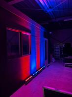 8x Starway PixKolor LED-Bar RGB in cases - Uitstekende staat, Muziek en Instrumenten, Ophalen of Verzenden, Zo goed als nieuw