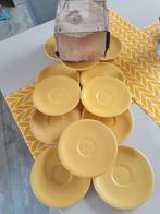 Villeroy boch 12 sous-tasses Coloris jaune Neuf, Enlèvement ou Envoi