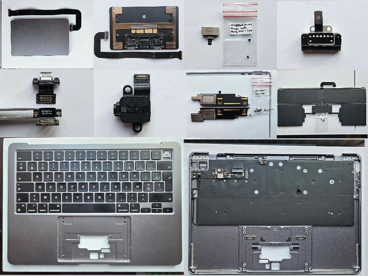 Pièces d'origine pour MacBook Air M2 13,6 pour M2 M3, Informatique & Logiciels, Apple Macbooks, Reconditionné, MacBook Air, 13 pouces